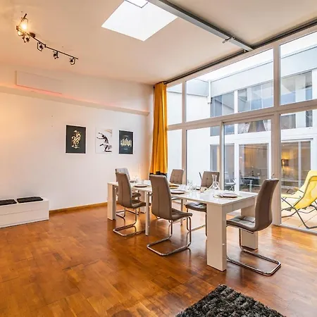 Loft, Free And Secure Parking Apartment *